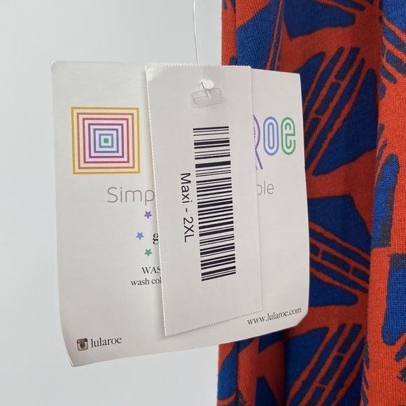 Lularoe Maxi Skirt 2XL NWT - Picture 3 of 6